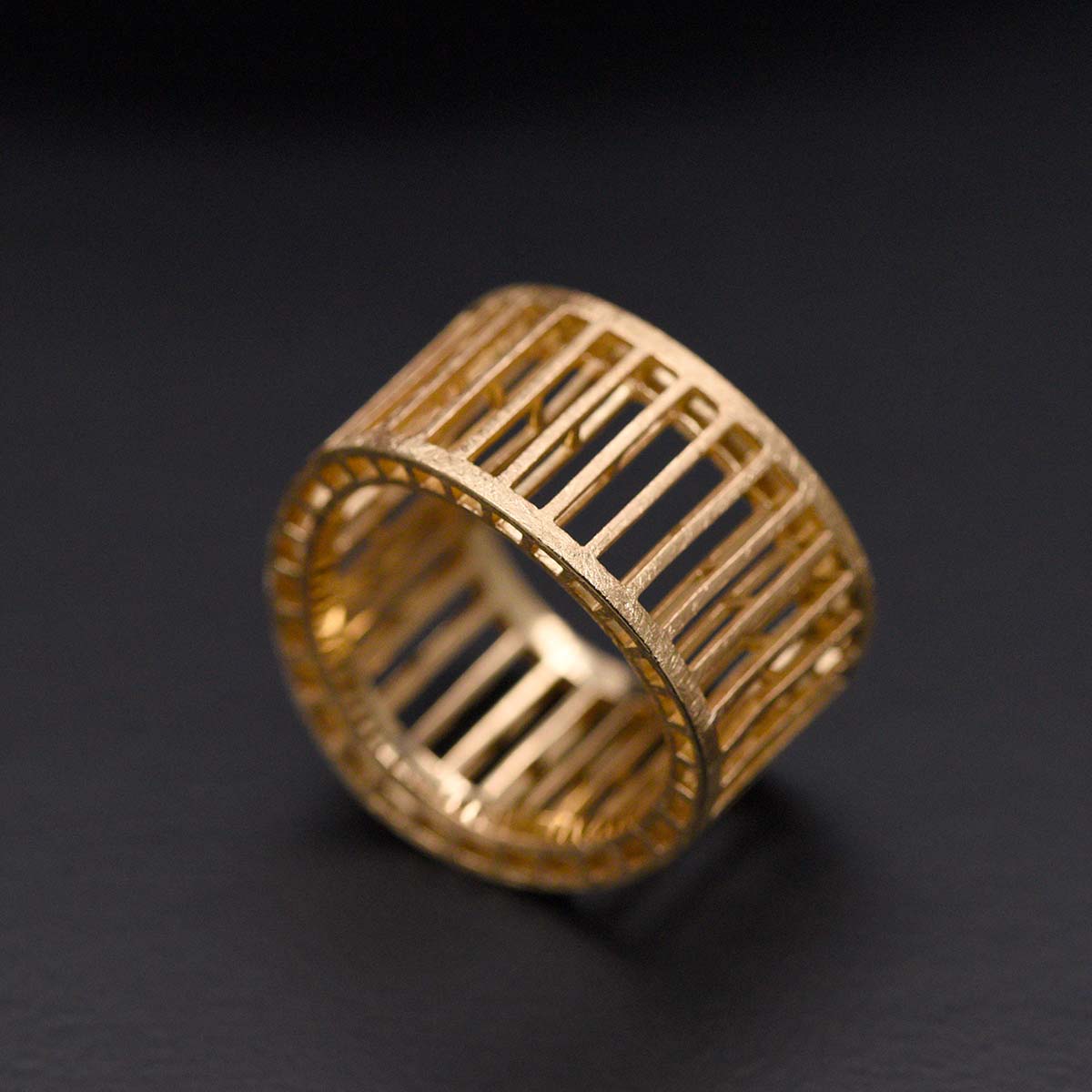 Anillo Oro | Travessers | 12 mm ancho