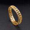 Anillo Oro | Travessers | 4 mm ancho