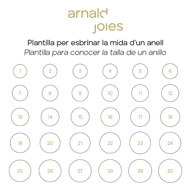 Descubre cual es tu talla de anillo.  Medidor de anillos, Medida de anillos,  Tallas de anillos